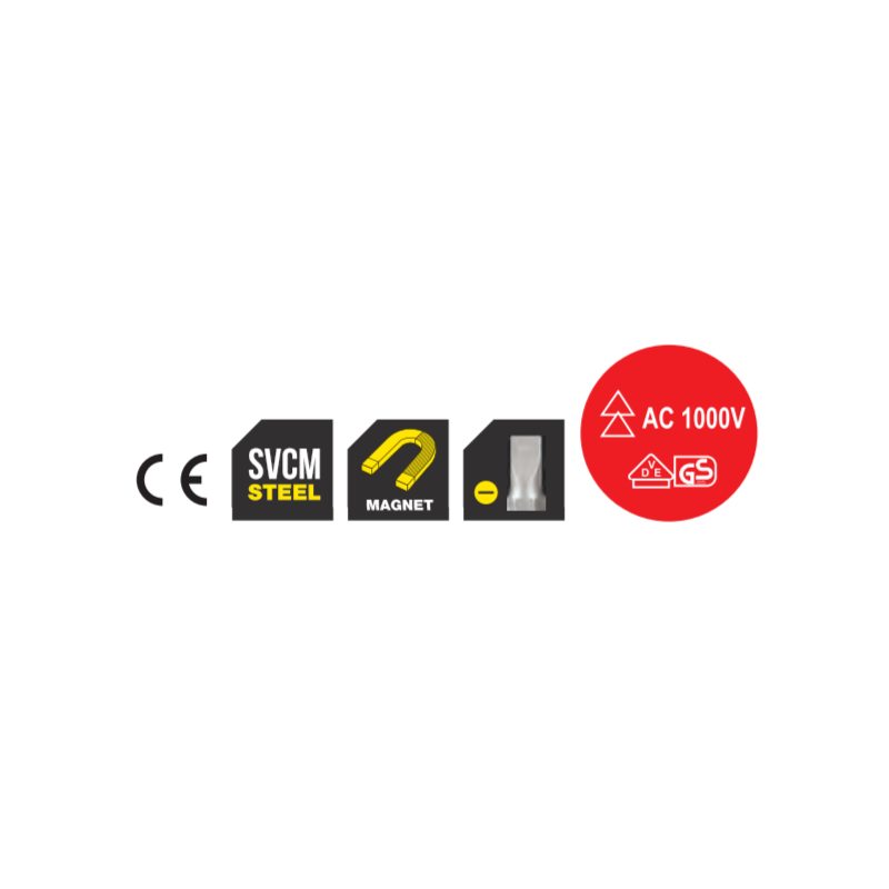 220112 TOPMASTER Surubelnita dreapta 3 mm izolata 1000V lungime 175 mm