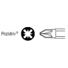 221587 TOPMASTER Surubelnita stea PZ2 lungime 215 mm