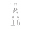 370801 TOPMASTER Cleste taiat bolturi lungime 450mm grosime taiere 6mm