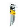 390117 TOPMASTER Set 9 chei imbus lungi hexagonale 1.5-10mm