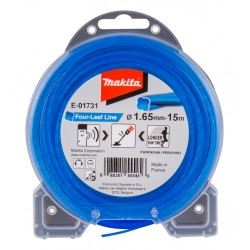 E-01731 MAKITA Four-Leaf fir nylon 1.65mm grosime si 15m lungime