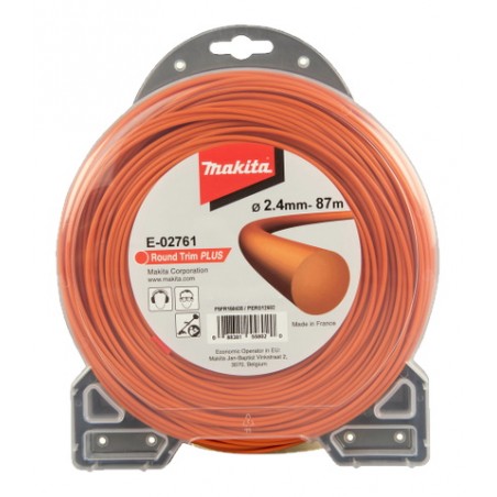 E-02761 MAKITA Fir nylon rotund 2.4mm grosime si 87m lungime