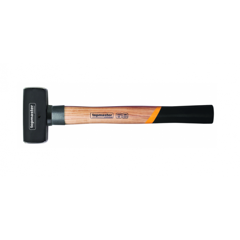 240501 TOPMASTER Ciocan patrat 0.8 kg cu coada din lemn lungime 260 mm