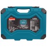 E-06616 MAKITA Trusa 120 bucati de tubulare, biti si chei de mana