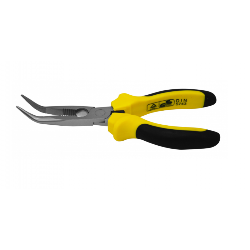 210145 TOPMASTER Cleste cu varf indoit 6" prindere 1.8mm lungime 160mm