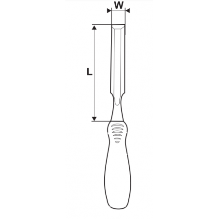 350116 TOPMASTER Dalta pentru lemn latime 14 mm lungime 140 mm