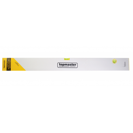321707 TOPMASTER Dreptar din aluminiu cu nivel lungime 1000 mm