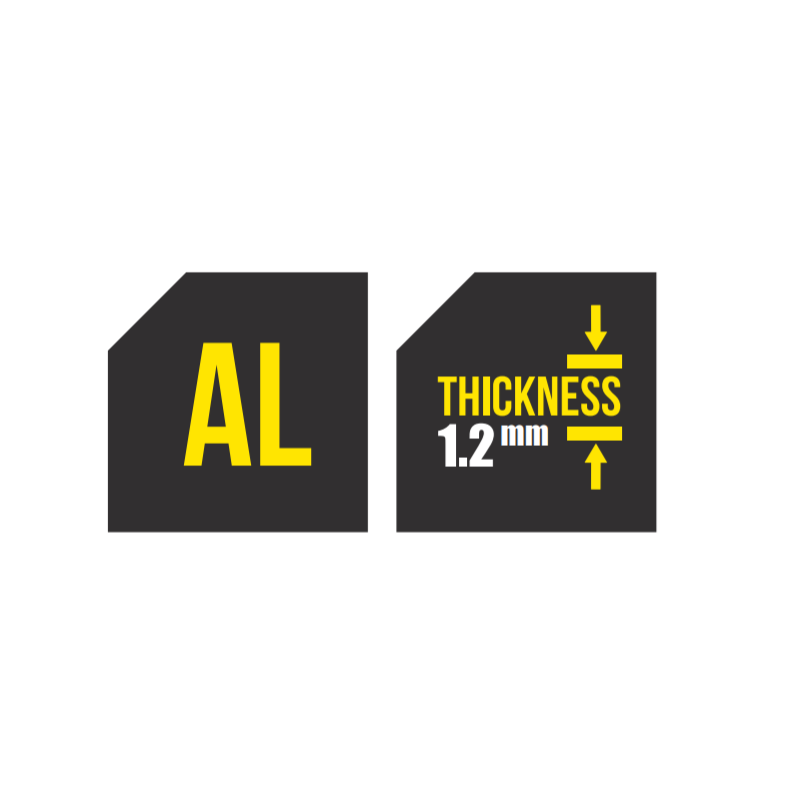 321709 TOPMASTER Dreptar din aluminiu cu 2 nivele lungime 2000 mm