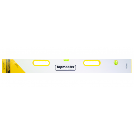 321717 TOPMASTER Dreptar aluminiu cu 2 manere 2 nivele lungime 3000 mm