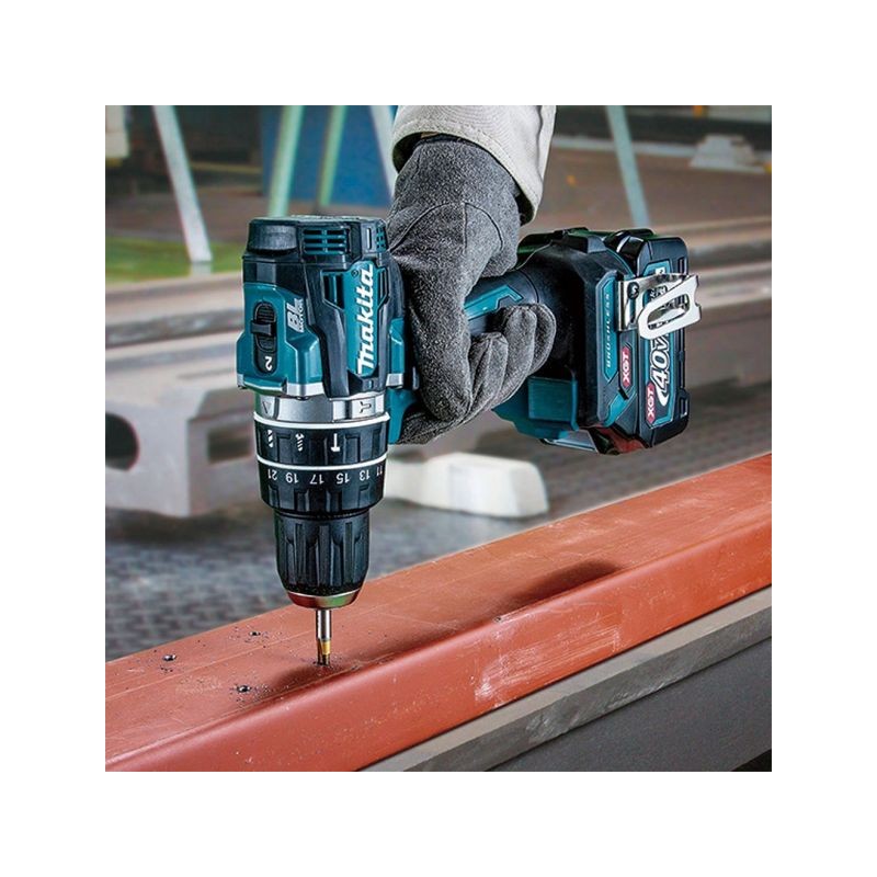 HP002GA201 MAKITA Masina insurubat/gaurit cu percutie 2xLi-Ion 40V 2Ah