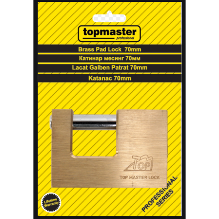 500301 TOPMASTER Lacat alama patrat lungime 70 mm