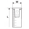 260601 TOPMASTER Ruleta magnetica dublu stop lungime 2 m latime 16 mm