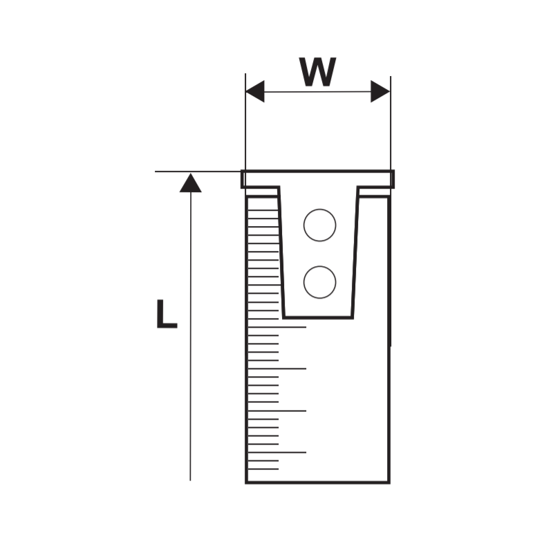 260501 TOPMASTER Ruleta magnetica lungime 2 m latime 16 mm