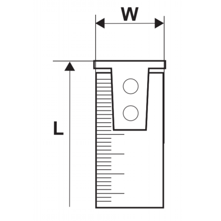 260603 TOPMASTER Ruleta magnetica dublu stop lungime 3 m latime 19 mm