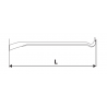 260002 TOPMASTER Ranga scos cuie tip H lungime 760 mm