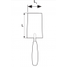 320112 TOPMASTER Mistrie dreapta lungime 200 mm latime 100 mm