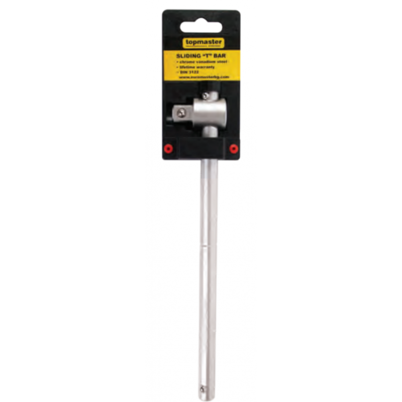 330343 TOPMASTER Levier strangere T prindere patrat 1/2 lungime 250 mm