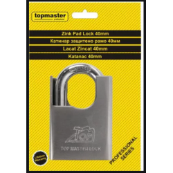 500104 TOPMASTER Lacat zincat lungime 70 mm