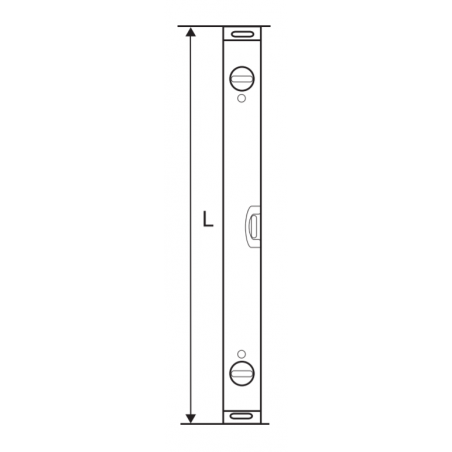 270108 TOPMASTER Nivela aluminiu magnetica 3 nivele 1 maner 500 mm