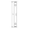 270108 TOPMASTER Nivela aluminiu magnetica 3 nivele 1 maner 500 mm