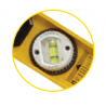 270306 TOPMASTER Nivela aluminiu cu 3 bule si 2 manere lungime 2000 mm