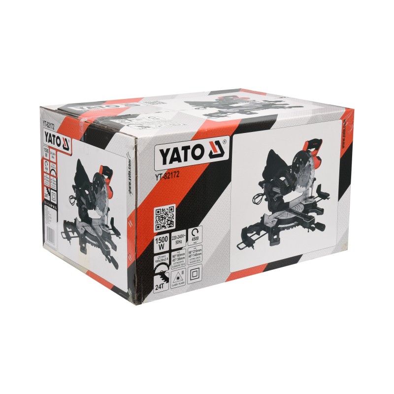 YT-82172 YATO Fierastrau circular de banc cu laser 1500W disc 185x30