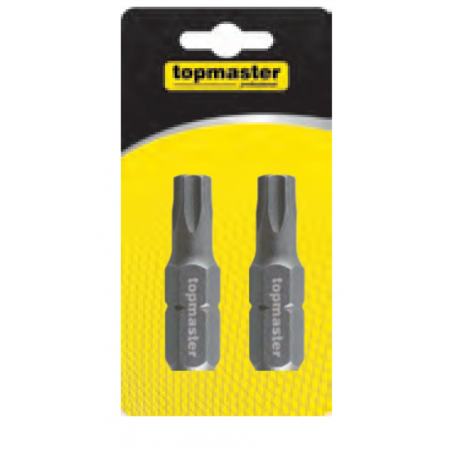 330359 TOPMASTER Set 2 biti magnetici torx T30 prindere hexagon 1/4