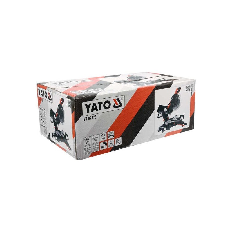 YT-82175 YATO Fierastrau circular de banc cu laser 1800W, 305x30x3mm