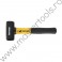 240507 Ciocan cu cap patrat coada fibra 1.5 kg lungime 260 mm