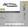 210157 TOPMASTER Cleste instalator tip A6 deschidere 0-38 mm 250 mm