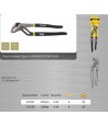 210158 TOPMASTER Cleste instalator tip A6 deschidere 0-46 mm 300 mm