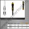 499979 TOPMASTER Dorn cu protectie latime varf 10 mm lungime 190 mm