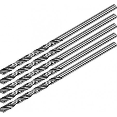 YT-44207 YATO Set 5 burghie pentru gaurit metal, diametru 2.5 mm