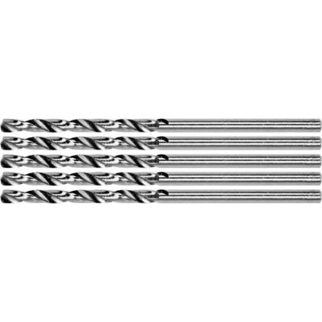 YT-44207 YATO Set 5 burghie pentru gaurit metal, diametru 2.5 mm