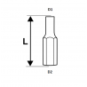 330456 TOPMASTER Bit Torx T55 lung prindere hexagon 10mm lungime 75mm