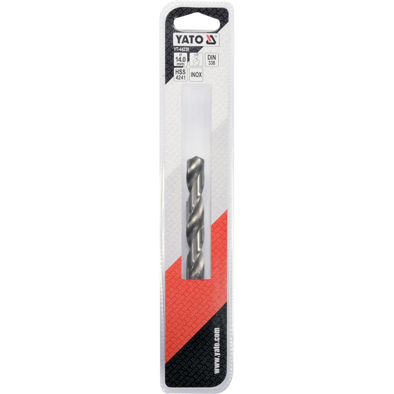 YT-44238 YATO Burghiu pentru gaurit metal, diametru 14.0 mm