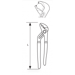 210169 Topmaster Cleste instalator reglabil 0-70 mm tevi lungime 300mm