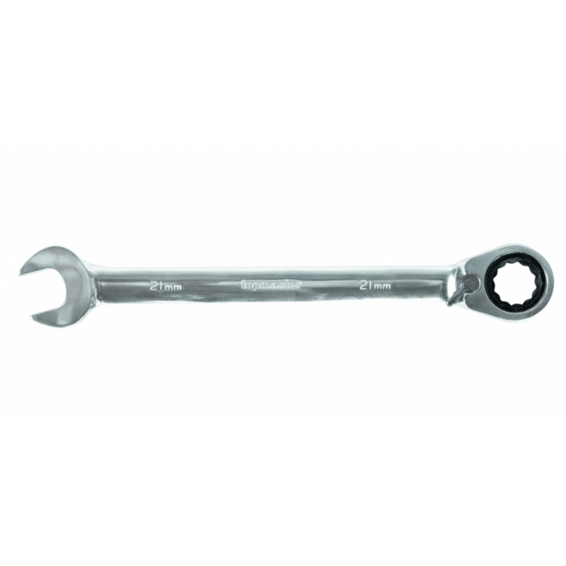 231914 TOPMASTER Cheie combinata 21 mm cu clichet lungime 290 mm