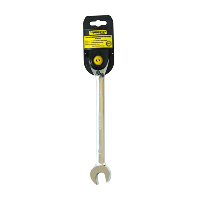 231914 TOPMASTER Cheie combinata 21 mm cu clichet lungime 290 mm