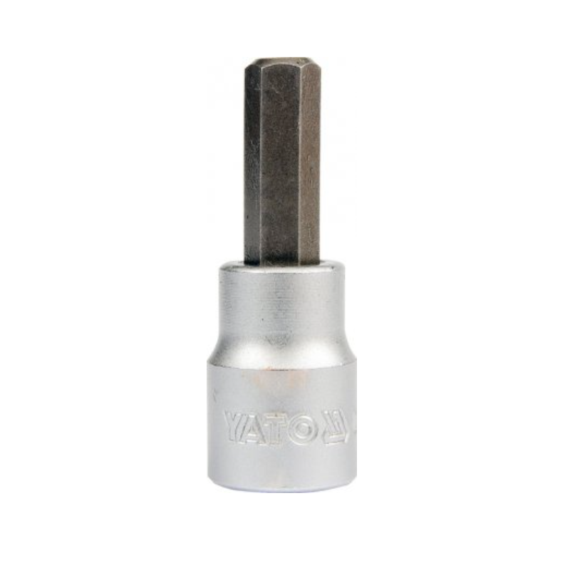 YT-7699 YATO Bit hexagonal 10 mm cu adaptor prindere hexagonala 3/8