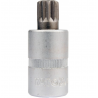 YT-7732 YATO Bit spline M5 cu adaptor prindere patrat 1/2 lungime 50mm