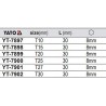 YT-7902 YATO Bit torx T30 prindere hexagon 8 mm lungime 30 mm