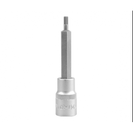 YT-0452 YATO Bit spline M8 cu adaptor patrat 1/2 lungime 100 mm
