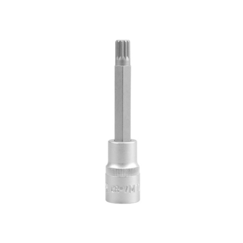 YT-0454 YATO Bit spline M12 cu adaptor patrat 1/2 lungime 100 mm