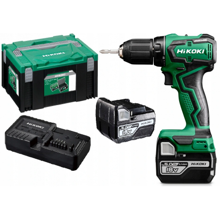 DS18DDWPZ Masina gaurit si insurubat cu 2 acumulatori Li-ion 18V 5Ah