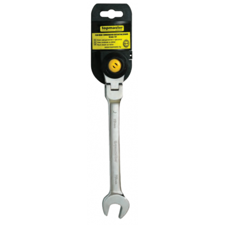 231929 TOPMASTER Cheie combinata cu clichet flexibil lungime 150 mm