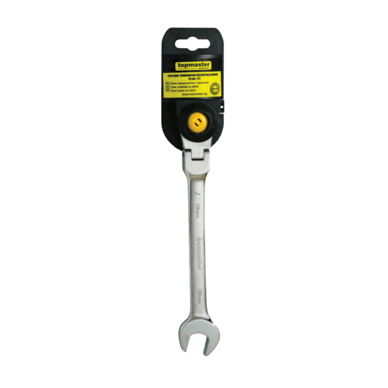 231931 TOPMASTER Cheie combinata cu clichet flexibil lungime 170 mm