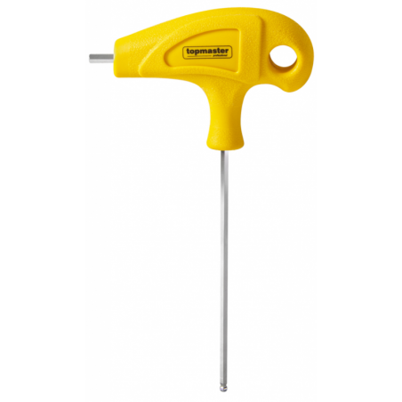 390128 TOPMASTER Cheie imbus 2 capete hexagon/ bila diametru 2.5 mm