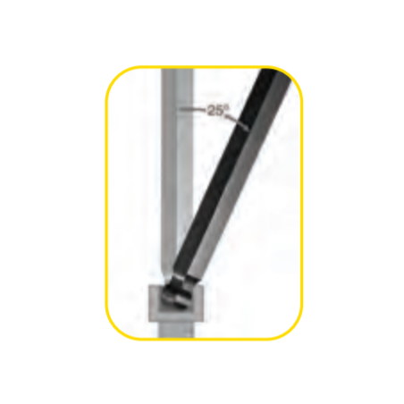 390130 TOPMASTER Cheie imbus 2 capete hexagon/ bila diametru 4 mm