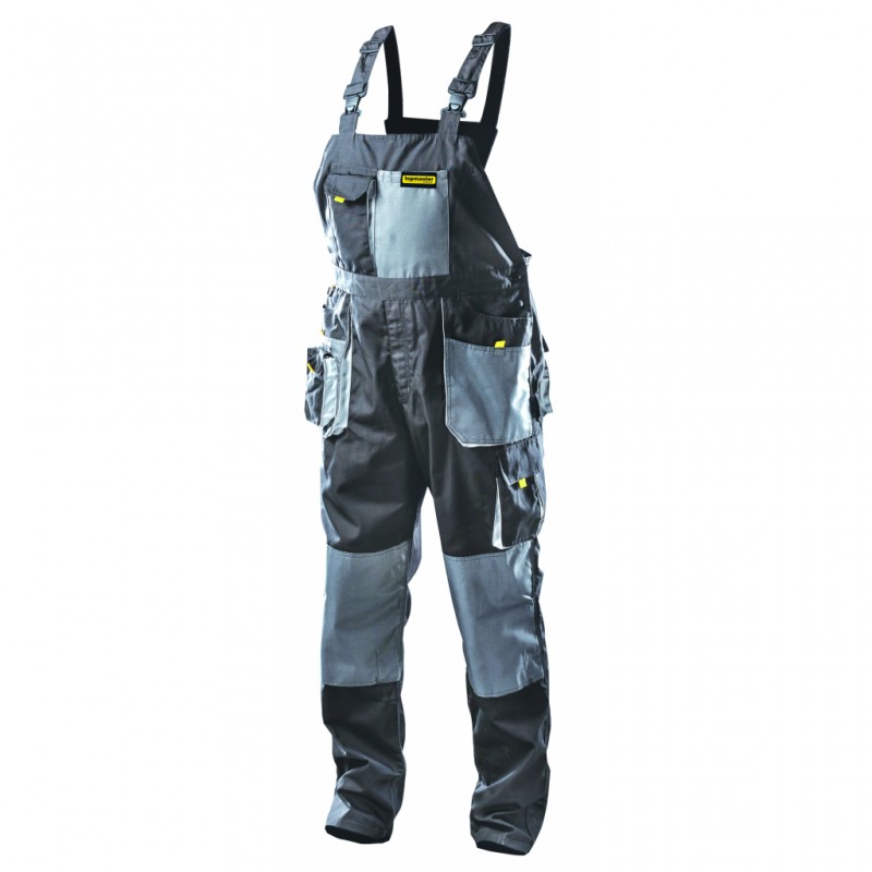 557805 TOPMASTER Pantaloni lucru cu pieptar si buzunare, marimea XXXL